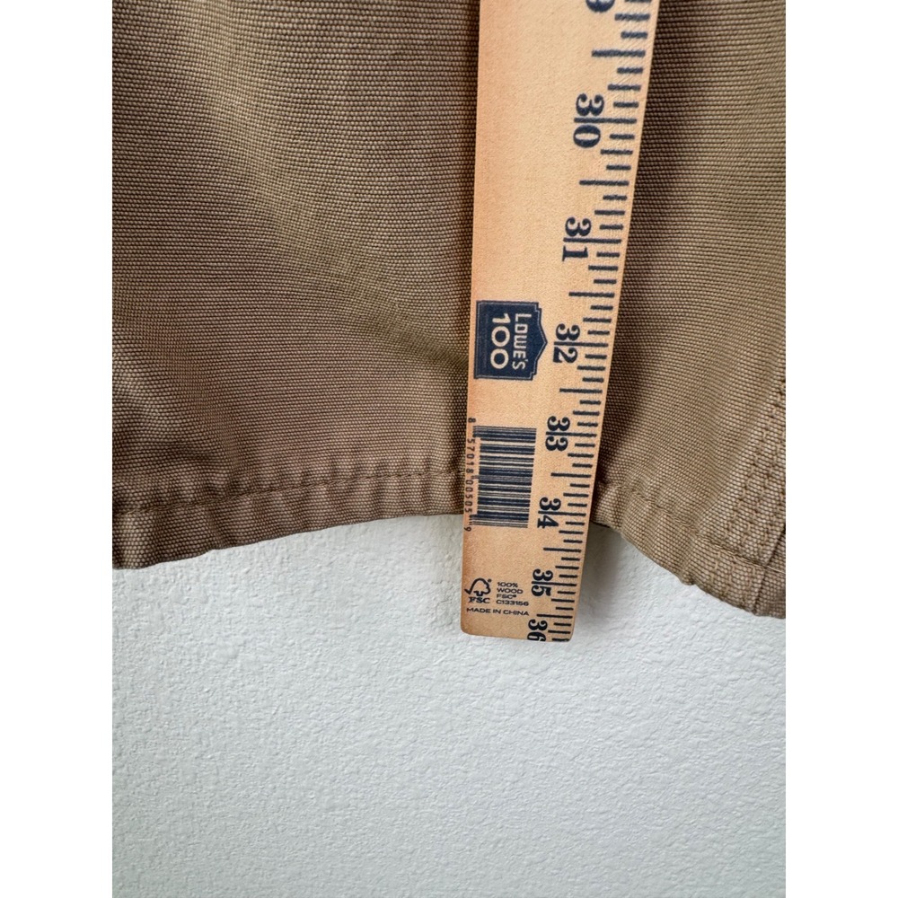 Carhartt FR Work Pants Mens 30x34 Tan Excellent Flame Resistant Loose Fit GKN - Picture 8 of 8